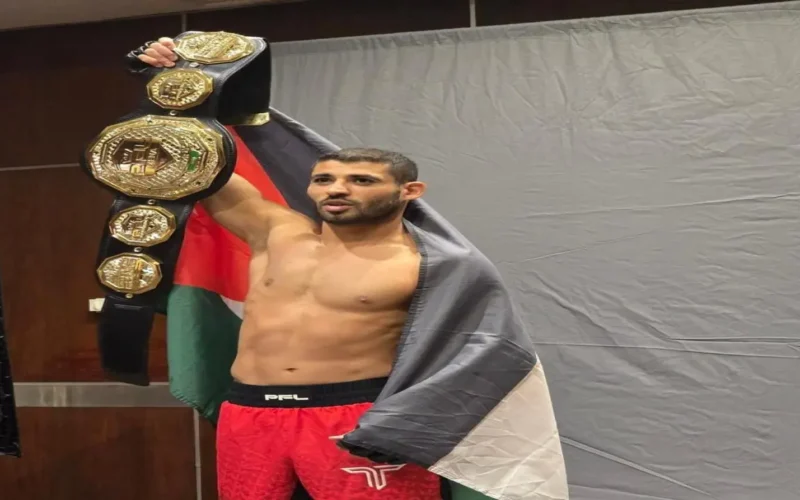 تويج بطل.. الرقيب نورس ابزاخ يسيطر على وزن البانتام في بطولة المحترفين